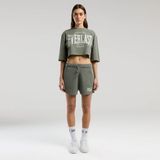 Everlast Authentic Boxing Wmn Haki Kadın Crop Tişört - XS