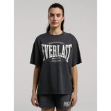 Everlast Authentic Boxing Wmn Oversize Antrasit Kadın Tişört - XS
