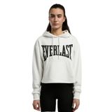 Everlast Beyaz Kadın Kapüşon Regular Fit Baskılı Sweatshirt TW0032 112-Ever Classics Wmn