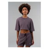 EVERLAST Bronx 1910 Oversize Mor Crop Kadın Spor T-shirt