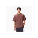 EVERLAST Bronx 1910 Oversize Yıkamalı Erkek Kahverengi T-Shirt