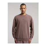 EVERLAST Bronx 1910 Yıkamalı Kahverengi Erkek Sweatshirt