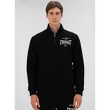 EVERLAST Bronx NYC Half Zip Regular Sweatshirt, M, TM0104 112, Siyah, erkek