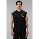 Everlast Choice Of Champs Comfort Fit Erkek Kolsuz Tişört TM0139-413 Siyah - Siyah - Altın Sarısı