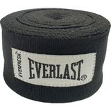 Everlast Elastik Boks Bandajı Konforlu Kullanım İçin 180'' 460 cm Siyah Çift Set