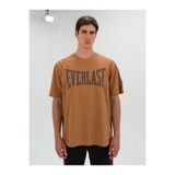 EVERLAST Ever Classics Comfort Logo Koyu Bej Erkek Tişört