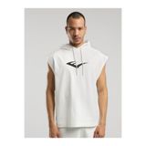 EVERLAST Ever Classics Oversize Beyaz Erkek Kolsuz Sweatshirt