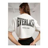 EVERLAST Ever Classics Wmn Comfort Beyaz Kadın Crop Tişört