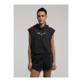 EVERLAST Ever Classics Wmn Füme Kadın Crop Kapüşonlu Kolsuz Sweatshirt