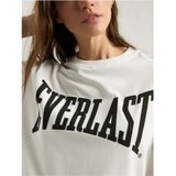 Everlast Ever Classics Wmn Oversize Beyaz Kadın Tişört - XS