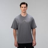 Everlast Graphic Collection Comfort Fit Gri Erkek T-Shirt