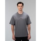 Everlast Graphic Collection Comfort Fit Koyu Gri Erkek Tişört - 2XL