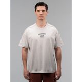 Everlast Graphic Collection Oversize Açık Gri Erkek Tişört - 2XL