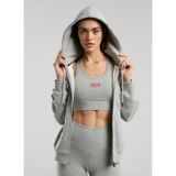 EVERLAST Gri Melanj Zip Ceket, M, 5003353888, Gri Melanj, Kadın