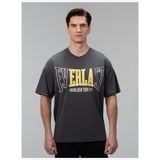 Everlast Iconic Rest Oversize Füme Erkek Tişört
