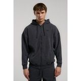 Everlast Ny Street Füme Kapüşonlu Erkek Full Zip Sweatshirt - 2XL
