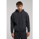 EVERLAST Ny Street Füme Kapüşonlu Erkek Full Zip Sweatshirt