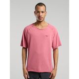 Everlast Ny Street Oversize Geniş Yaka Açık Kırmızı Erkek Tişört - 2XL