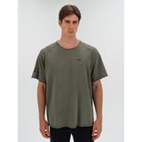 Everlast Ny Street Oversize Geniş Yaka Haki Erkek Tişört - 2XL