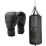 Everlast Prospect 2 Junior Black/Gray 76X28cm Boks Torbası Seti P00003137