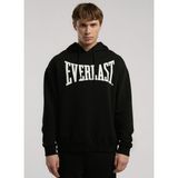 Everlast Siyah Erkek Kapüşon Regular Fit Baskılı Sweatshirt TM0050 167-Ever Classics Comfort