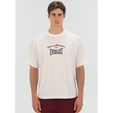 Everlast TM0121 112-Everlast Heritage Champs Beyaz Regular Fit Baskılı Erkek T-Shirt