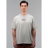 Everlast TM0133 365-Boxing Heritage Oversize Gri Bisiklet Yaka Erkek T-Shirt