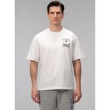 EVERLAST Tm0138 112-Choice Of Champs Comfort Bisiklet Yaka Normal Fit Düz T-Shirt, L, 5003353891, Beyaz, Erkek