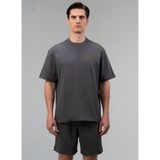 Everlast TM0158 415-Authentic Boxing 2.0 Com Gri Bisiklet Yaka Erkek T-Shirt