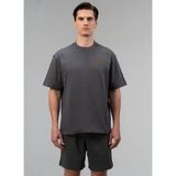 Everlast TM0158 415-AUTHENTIC Boxing 2.0 Com Gri Bisiklet Yaka Normal Düz Erkek T-Shirt