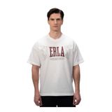 EVERLAST Tm0172 112-Iconic Rest Oversize Bisiklet Yaka Normal Fit Düz T-Shirt, L, 5003353875, Beyaz, Erkek