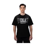 EVERLAST Tm0172 167-Iconic Rest Oversize Bisiklet Yaka Normal Fit Düz T-Shirt, L, 5003353876, Siyah, Erkek