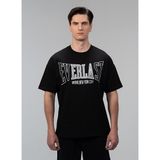 Everlast TM0172 167-Iconic Rest Oversize Siyah Bisiklet Yaka Erkek T-Shirt