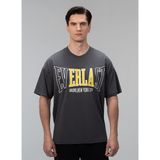 Everlast TM0172 415-Iconic Rest Oversize Gri Bisiklet Yaka Erkek T-Shirt