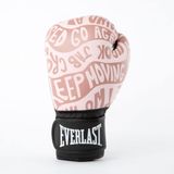 Everlast Üniseks – Yetişkin Boks Eldiveni Spark Glove Antrenman Eldiveni, Pembe/Altın Motifli, 10 oz