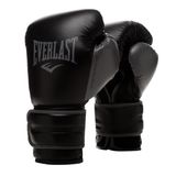 Everlast Üniseks Yetişkin PowerLock2 Antrenman Eldiveni,Siyah/Gri,12 Ounce