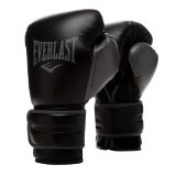 Everlast Üniseks Yetişkin PowerLock2 Antrenman Eldiveni,Siyah/Gri,14 Ounce