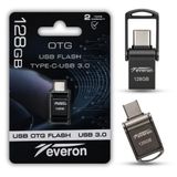 Everon 128Gb Typec Usb Otg 3.0 Metal Flash Bellek