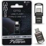 Everon 32Gb Typec Usb Otg 3.0 Metal Flash Bellek