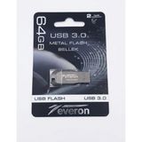 Everon 64 Gb Usb 3.0 Metal Flash Bellek Hızlı Veri Aktarımı Taşınabilir Bellek
