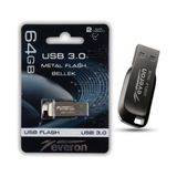 Everon 64gb USB 3.0 Metal Flash Bellek Yüksek Hızlı USB Bellek VİPFİYAT3.0-64