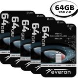 Everon Metal USB Mini Flash Bellek 64GB 100'lü Paket - 100 ADET 64GB