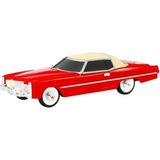 Everton Cadillac Eldorado Nostaljik Araba Şeklinde Bluetooth Speaker Şarjlı Kablosuz Hoparlör - Kırmızı