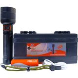 Everton RT-063 A Profesyonel El Feneri | 20W – 2000 Lümen – 9000 Mah – Zoomlu – Metal Kasa – Type-C Şarjlı - Siyah - 20 W