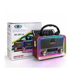 Everton Rt-301.m Bluetooth-usb-sd-fm Şarjlı,solarlı,ledli, Nostaljik Radyo El Fenerl Radyo