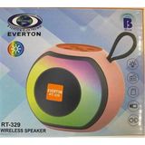 Everton RT-329 Mini Taşınabilir Bluetooth Hoparlör Rgb Işıklı Şarjlı Fm Radyolu USB Tf Kart Girişli