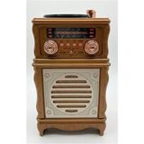 Everton RT-381 Bluetooth Fm-Usb-Tf-Aux Şarjlı Nostaljik Radyo - Ahşap