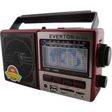 Everton RT-41BT USB SD FM SW3 Radyo Ahşap Gövde ile Şık Tasarım ve Yüksek Ses Kalitesi - Kırmızı