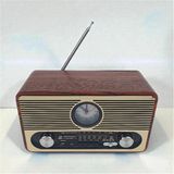 Everton Rt-566 Bluetooth-Usb-Sd-Fm Şarjlı Saatli Nostaljik Radyo (Kdo)