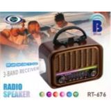 Everton Rt-676 Bluetooth (Rgb) Fenerli Usb-Micro Sd Nostaljik Radyo (Kdo)
